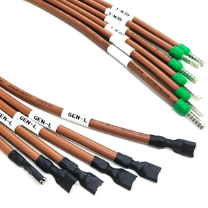 UL1015 di alta qualità 10AWG marrone PVC isolato in rame nudo conduttore connettore terminale 30V cavo cablaggio per alto - Product Image 3