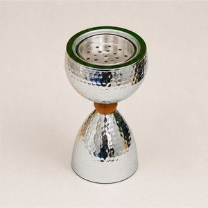 Luxury Hammered Metal Bakhoor Burner Silver Stainless Steel Arabic Mabkhara Oud Incense Holder for Ramadan Home <b>Decor</b> - Product Image 1