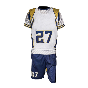 Nuevo Uniforme de Lacrosse Profesional de Alta Calidad, 100% Poliéster, Tallas Grandes, Diseño Impreso, Transpirable y de Secado Rápido - Product Image 2