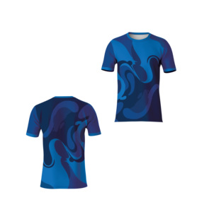 เสื้อยืดซับลิเมชั่นแบบยูนิเซ็กซ์ ดีไซน์พิมพ์ลายทั้งตัวทันสมัย สวมใส่สบาย ระบายเหงื่อได้ดี เหมาะสำหรับเล่นกีฬาและแฟชั่น - Product Image 5