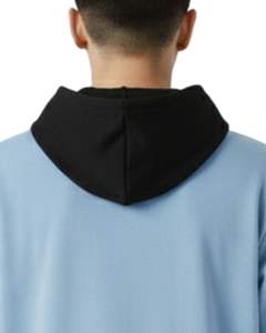 Customized <b>Men</b> <b>Light</b> <b>Blue</b> Short Sleeve Hoodie T <b>Shirt</b> With Pocket Casual Streetwear Pullover Top Custom Logo OEM Wholesale - Product Image 6