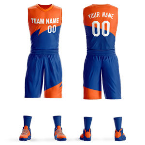 Conjuntos de Camisetas de Baloncesto Unisex Personalizadas al por Mayor, Tallas Grandes, Verano, Impresión Personalizada, Ropa Deportiva Transpirable de Malla - Product Image 4