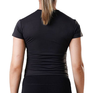 Chemises de compression pour femmes grande taille à séchage rapide, manches longues, respirantes, écologiques, pour la course à pied, le fitness et l'entraînement athlétique, extensibles dans quatre directions - Product Image 2