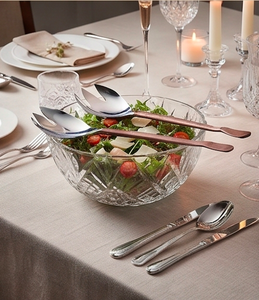 <b>Salad</b> Servers Set Stainless Steel Mirror Finish Rose Gold Handles <b>Salad</b> <b>Tools</b> for Events Catering Restaurants Handcrafted - Product Image 5