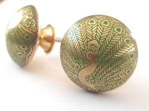 Poignées de porte décoratives en métal de luxe pour armoires de cuisine, tiroirs, placards, meubles, design d'intérieur moderne - Product Image 5