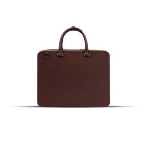 Modern Professional Genuine Leather Briefcase for Men Durable Handmade Executive Carry Case Custom Logo OEM ODM Available - Product Image 6