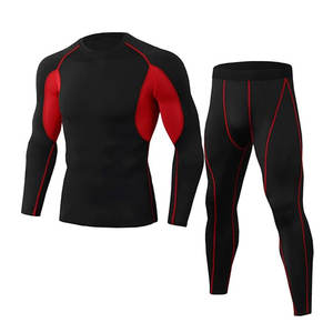 Ensemble de compression pour homme, dernier design, meilleure qualité, fabriqué dans les meilleurs matériaux, vêtements de fitness pour homme. - Product Image 1