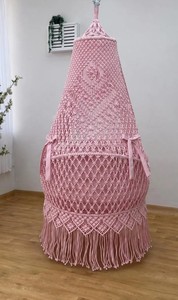 Swing, Macrame Swing, Macrame Swing Chair, Macrame Swing Chair, <b>Hammock</b> chair, Indoor Swing, Patio swing Chair, macrame swing - Product Image 2