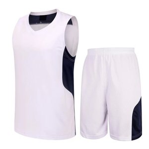 Maillots de basket-ball entièrement personnalisés, uniformes de club, respirants, séchage rapide, sans manches, 100% polyester - Product Image 3
