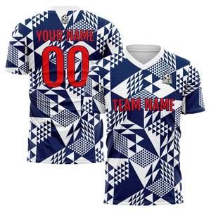 Venta al por Mayor de Camisetas de Fútbol Personalizadas con Sublimación, Diseño de Última Moda, OEM, Camisetas de Fútbol Personalizadas para Adultos - Product Image 2