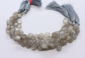 Perles de pierre de lune Siloni naturelle facettées en forme de poire pour la fabrication de bijoux, grossiste en perles de pierre de lune Ceyloni facettées en forme de poire - Product Image 2