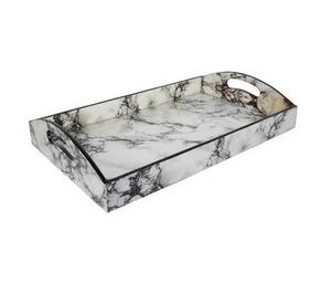 Bandeja de Servicio de Madera MDF con Estampado de Madera, Fabricante Personalizado, Bandeja de Servicio de Alta Calidad para Almacenamiento de Alimentos con Recubrimiento de Esmalte - Product Image 4