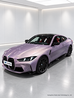 Film vinyle pour carrosserie automobile en PET de haute qualité, couleur camouflage sportive, vert venin satiné, 7,5 mil, effet caméléon, avec rejet de 90% des UV et des IR