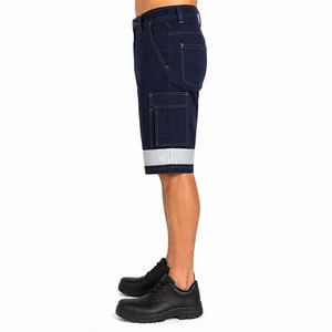 Shorts de sécurité en coton réfléchissant haute visibilité, multi-poches, antibactériens, shorts de travail haute visibilité unisexes - Product Image 4