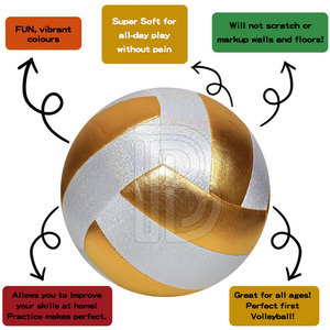 Balón de Voleibol Oficial de Marca Personalizada, Calidad Premium, para Práctica, Torneos, Recreación y Uso Escolar - Product Image 3