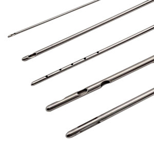 Juego de Cánulas para Liposucción de 5 Piezas, Sistema de Cánulas Luer Lock Profesional, Adaptador de Transferencia de 2 mm, Acero Inoxidable de Alta Calidad, Manual - Product Image 5