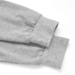 Hoodies courts en molleton 100 % coton, couleur unie, personnalisables, les plus vendus, pour l'hiver, col rond, logo avant, décontractés, séchage rapide, respirants - Product Image 5