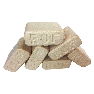 Briquettes RUF de haute qualité, 100% sciure de bois naturelle, blocs de combustible à combustion longue durée, biomasse solide pour le chauffage - Product Image 1
