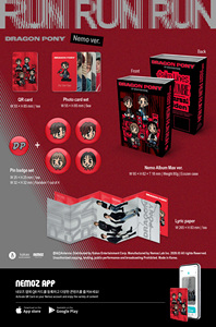 DRAGON PONY - [RUN RUN RUN] 3er EP (Versión NEMO) ÁLBUM DE K-POP MÁS VENDIDO EN COREA - Product Image 5