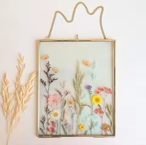 Artistic Metal Glass Photo <b>Frame</b> Hanging <b>Wall</b> <b>Picture</b> Display <b>Frame</b> Elegant Interior Home Decoration Item - Product Image 6