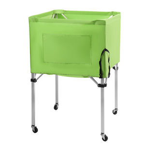 Durable Aluminum Alloy Portable Volleyball Storage <b>Carts</b> Volleyball Trolley With Wheels - Product Image 6