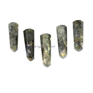 Vente en gros de pierres naturelles de guérison Pyrite brute de guérison à double terminaison - Product Image 5