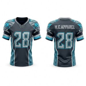เสื้อเจอร์ซีย์อเมริกันฟุตบอลคุณภาพสูงป้องกันการเกิดขุยความหนา220 GSM สีดำโอนิกซ์เน้นดีเทลด้วยสีทองเข้มที่ไหล่ - Product Image 5