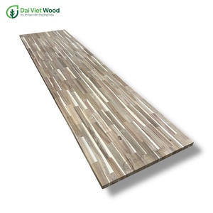 Encimera de cocina de madera de acacia, encimeras ecológicas resistentes al agua para isla de cocina y mesa - Product Image 1