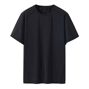 T-shirts pour hommes en coton de haute qualité, service OME, séchage rapide, coupe ample, col haut, vêtements d'été, prix bas, haut de gamme pour hommes - Product Image 4
