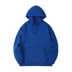 Original <b>Blue</b> Hoodie And Oversize Pullover Male And Female Clothing New Arrival Genuine Quality <b>Hoodies</b> Exporting From India - Product Image 1