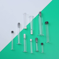 Logo personnalisé 1ML2ML3ML5ML10ML stérile hypodermique seringue jetable en plastique sérum cosmétique emballage seringue bouteille de cylindre