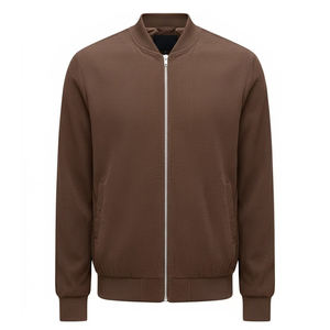 Chaquetas bomber para hombre a precio económico, de color sólido, ligeras, para invierno, de alta calidad, acolchadas con plumón. - Product Image 1