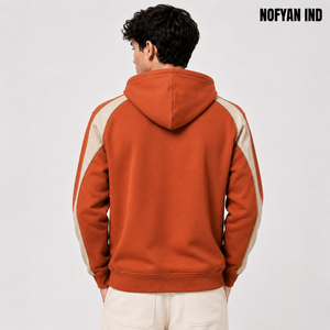 Sweat-shirts à capuche Private Label 2026, coupe classique, streetwear, pull à manches longues, chaud pour l'hiver, décontracté, respirant, séchage rapide, 100% coton - Product Image 4