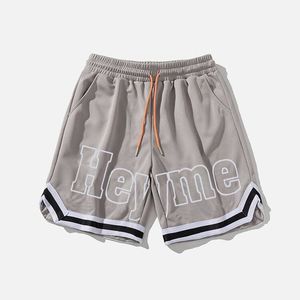 Pantalones Cortos Deportivos para Hombre Hayme Studio, Color Gris, Malla Transpirable, Cintura Media, Estilo Deportivo, con Cremalleras Delanteras, Logotipo, Tejido Casual de Poliéster - Product Image 5