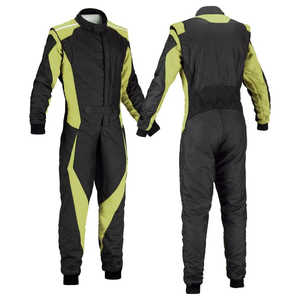 Traje de Carreras de Karts de Diseño Personalizado de Alta Calidad - Unisex para Adultos, Spandex/Algodón Transpirable, Talla Grande - Product Image 2