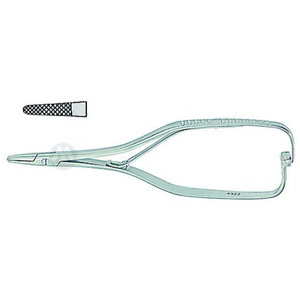 Portaagujas con TC DERF 12,5 cm tamaño de sutura 4-0-6-0 Instrumentos quirúrgicos dentales Generalmente porta agujas - Product Image 2