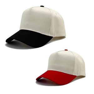 Gorra de Béisbol de Dos Tonos con Paneles Múltiples, Gorra Snapback con Bordado Personalizado, Gorra Deportiva Informal Unisex para Exteriores - Product Image 4