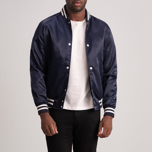Veste de sport pour femme de haute qualité, style bomber 100% satin, coupe-vent avec rembourrage en satin, vestes pour homme - Product Image 3
