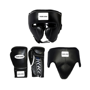 ชุดซ้อมมวยหนังวัวแท้ชุดชกมวยสำหรับต่อสู้แบบมืออาชีพชุดชกมวยชนะ - Product Image 1