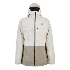 Veste de ski pour homme fabriquée en usine, professionnelle, pour les sports d'hiver, avec poignets ajustables, fonctions anti-neige et multiples poches de rangement - Product Image 1