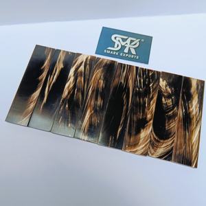 แผ่นพื้นด้ามจับไม้กอล์ฟสำหรับทำมีดพับได้ใบมีดด้ามจับทำมือขัดเงาสีทอง - Product Image 5