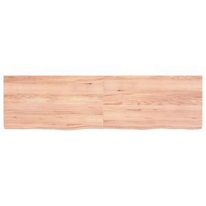 Plateau de table en chêne massif brun clair réglable en hauteur de taille moyenne pour salle à manger, avec fonctions réglables - Product Image 3
