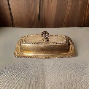 Mantequillera de Estilo Vintage con Tapa y Bandeja para una Presentación Elegante de la Mesa y Uso Diario en la Cocina, para el Hogar y Hostelería - Product Image 4