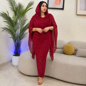 Vêtements traditionnels africains pour femmes |   Voile de coton uni teint 100% respirant, Toub Soudanais, Vêtement Modeste, Vente en Gros, Exportation - Product Image 2