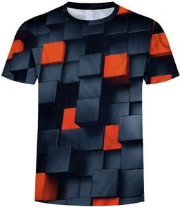 Camisetas de Diseño Nuevo, Impresas en 3D, de Alta Calidad, Manga Corta, 100% Algodón, de Lujo - Product Image 5