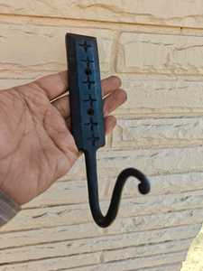 Gancho de Pared de Hierro Forjado a Mano, Estilo Medieval Decorativo, Perchero de Metal Resistente, Herrajes de Hierro Forjado para Decoración del Hogar - Product Image 5