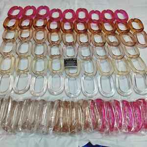 Décoration intérieure : Chaînes en résine personnalisables, très grandes et aux couleurs claires, maillons en résine multicolores de grande taille disponibles. - Product Image 5