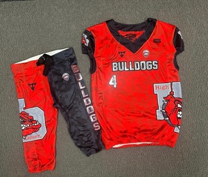 Uniformes de Fútbol Americano para Adultos 2026 de la Más Alta Calidad, Diseño Personalizado, Impresión por Transferencia de Calor, Jersey de Tela Twill Integrada - Product Image 3