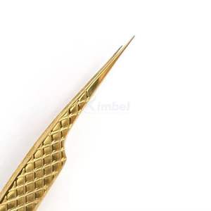 Pinzas Profesionales para Pestañas con Ángulo de 45 Grados, Pinzas para Extensión de Pestañas de Volumen, para Recoger con Alta Precisión, Suministros para Salón - Product Image 5