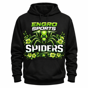 Sudadera con capucha de algodón y forro polar con diseños personalizados de vaqueros, estampado de lágrimas y efecto 3D, modelo 1:1 Spiders Hoodie, sudadera con capucha Chrome Hearts - Product Image 5